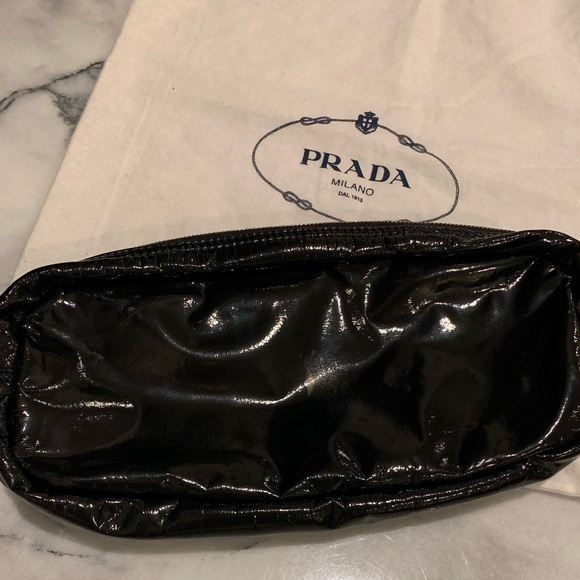 PRADA Patent Leather Pouch/Clutch - Picture 2 of 6